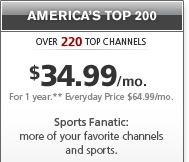 America's Top 200 - Over 200 Top Channels - Over 220 Top Channels