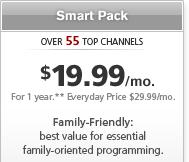 Smart Pack - Over 55 Top Channels