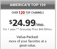 America's Top 120 - Over 120 Top Channels